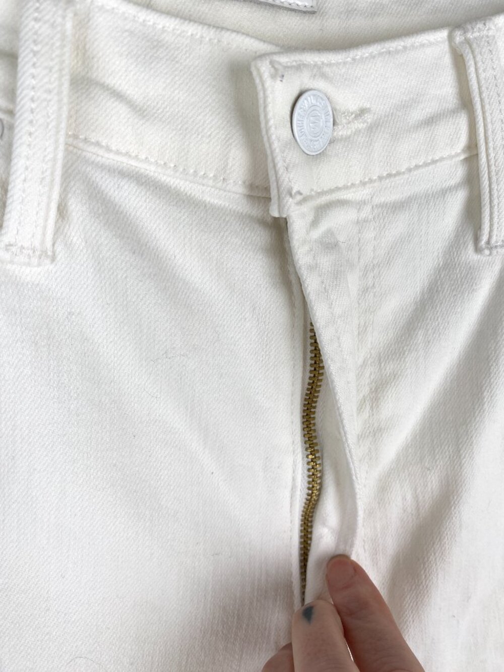 MOTHER The Rambler Zip Ankle Jean, Sz 27 - Picture 4 of 11
